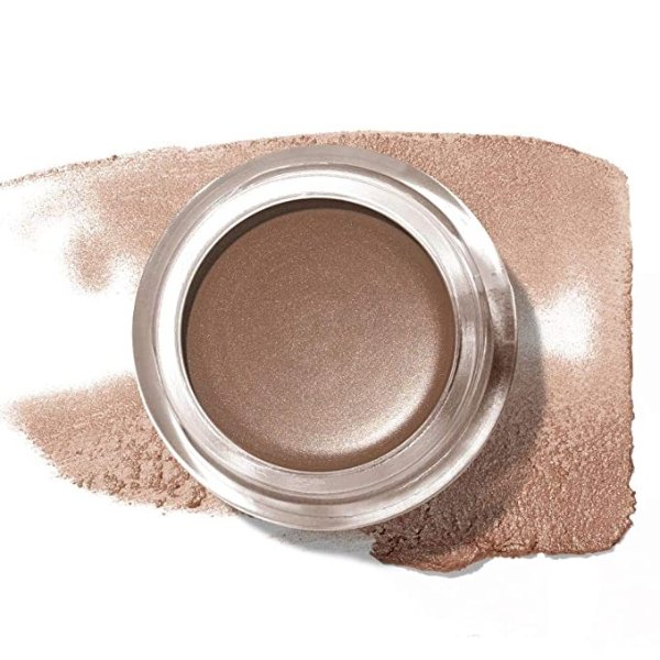 Colorstay Creme Eye Shadow, Longwear Blendable Matte or Shimmer Eye Makeup with Applicator Brush in Silver Brown, Espresso (715)
