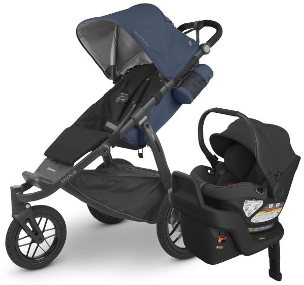 Ridge 慢跑童车 + Aria 婴童安全座椅旅行套装