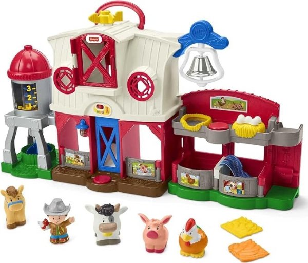 -Price Little People Caring for Animals Farm