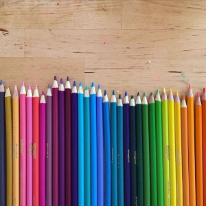 Crayola 彩色铅笔50支装