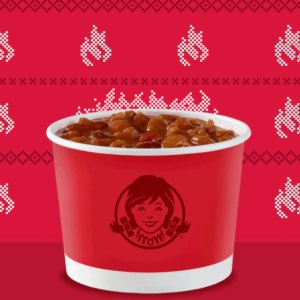 Wendy's limited time promotion for holiday season