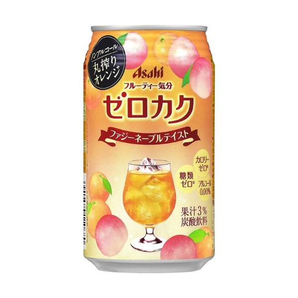ASAHI朝日 无酒精碳酸饮料 橘子口味 350ml
