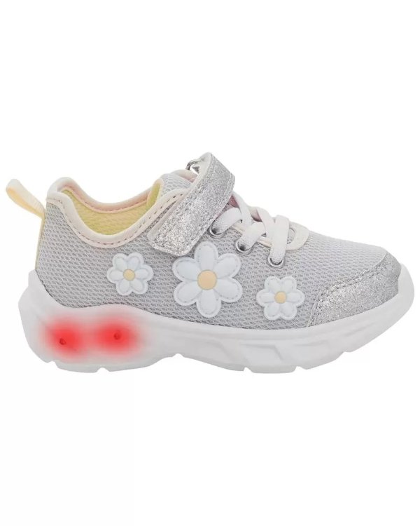 Toddler Daisy Light-Up Sneakers