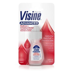 Walmart Visine Advanced Relief Lubricant/Redness Reliever Eye Drops, .28 Fl. Oz