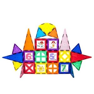 PicassoTiles 儿童磁性拼搭积木玩具 共42片