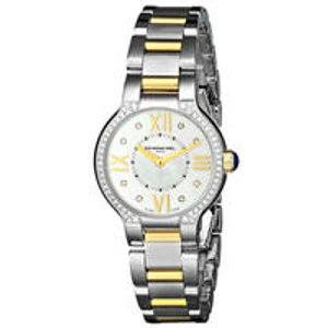 Raymond Weil Women's 5927-SPS-00995 Noemia Two tone Diamond Dial Watch