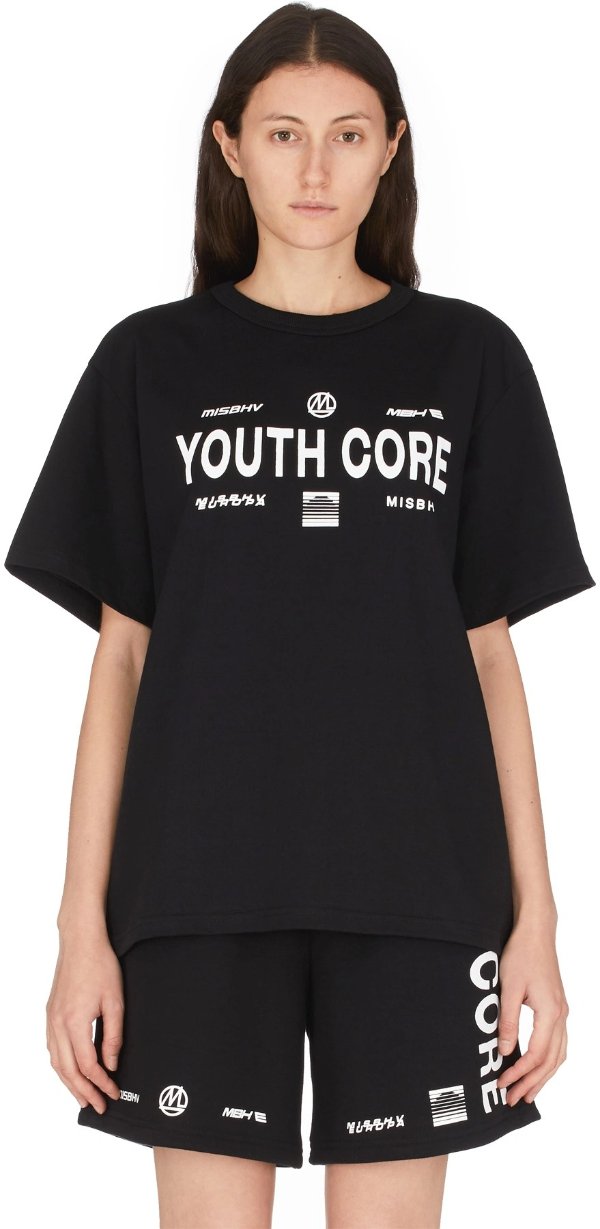 - Youth Core T-Shirt - Black