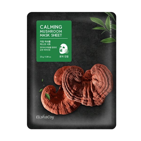 Elishacoy Calming Mushroom Mask Sheet