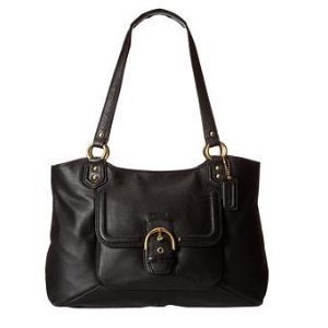 COACH Campbell Leather Belle Carryall