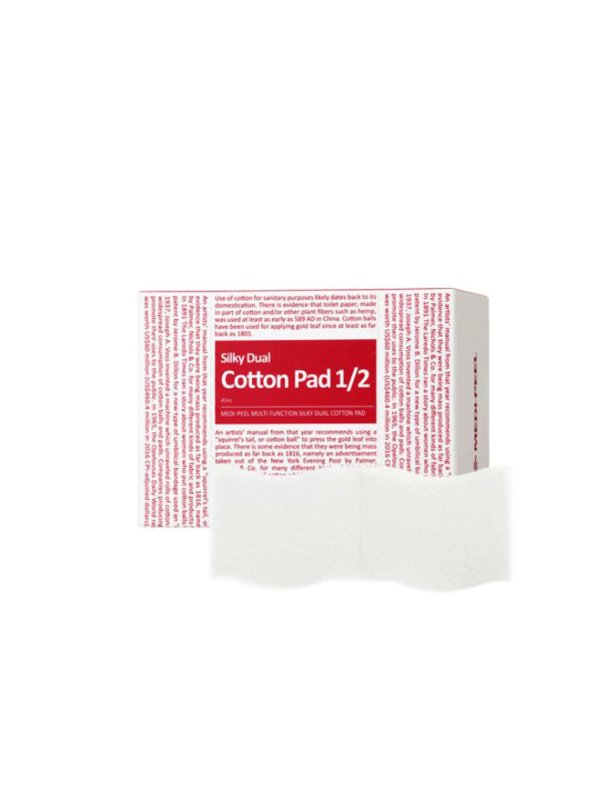 Silky Cotton Dual Cotton Pad 1/2