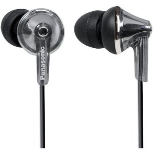 Panasonic RP-TCM190-S In-Ear Headphones with Mic (Silver) 