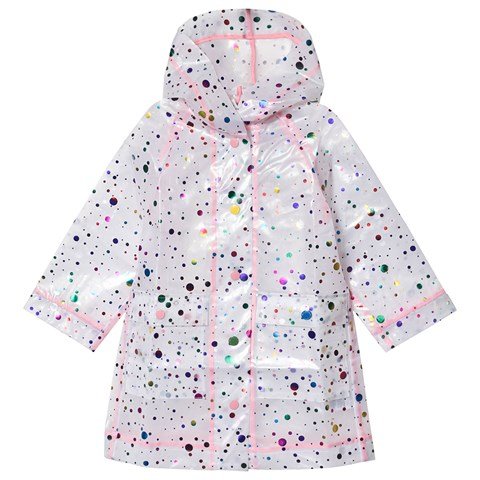 Clear Multi Spot Raincoat | AlexandAlexa