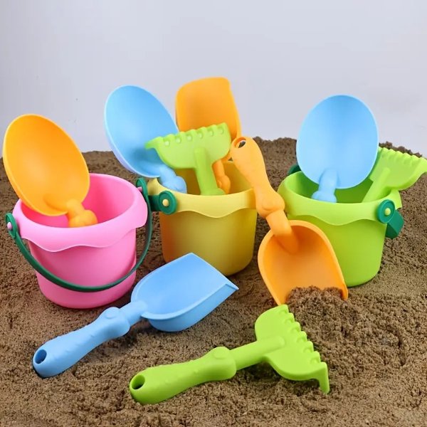 Beach Sand Bucket Digging Play Snow Sand Toy - Toys & Games - Temu