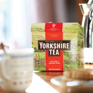 Yorkshire Tea Taylors of Harrogate 红茶 100茶包 香味浓郁