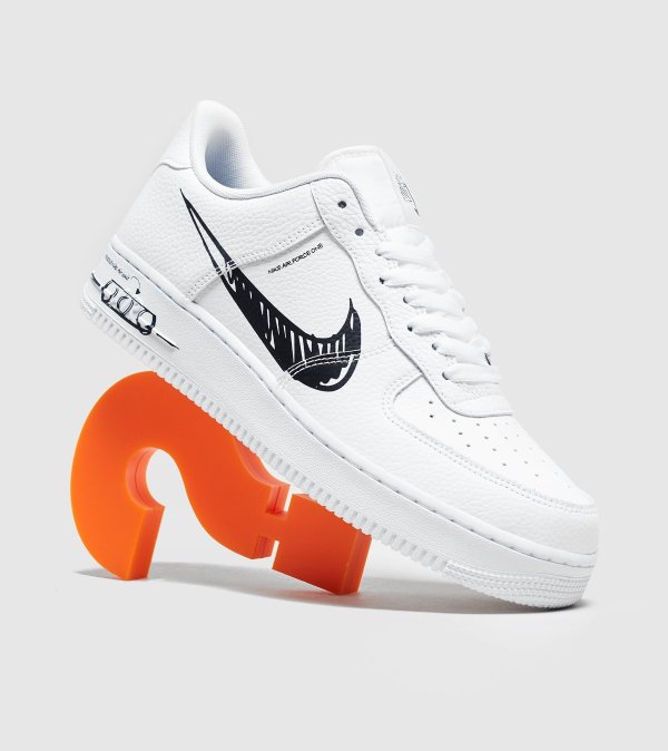 Air Force 1 LV8 Utility 手绘白色