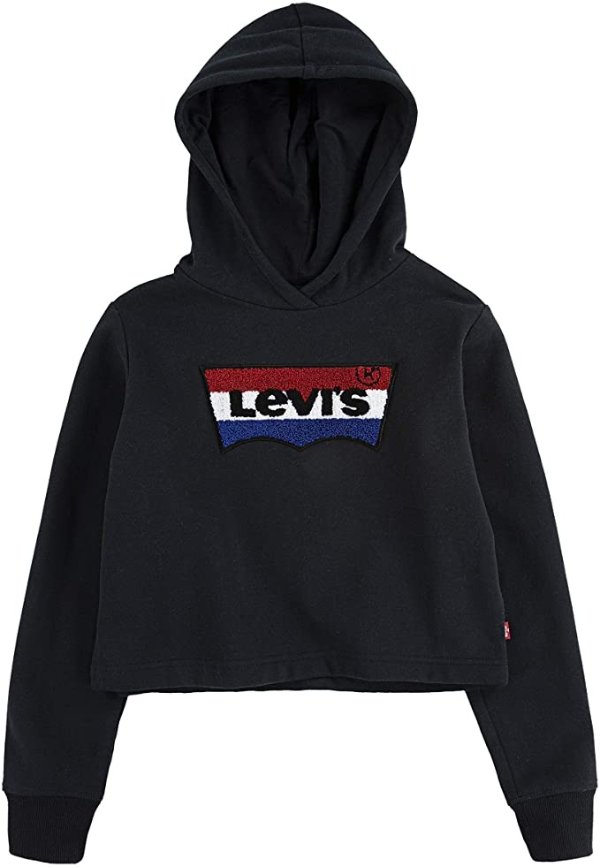 Girls' High Rise Pullover Hoodie
