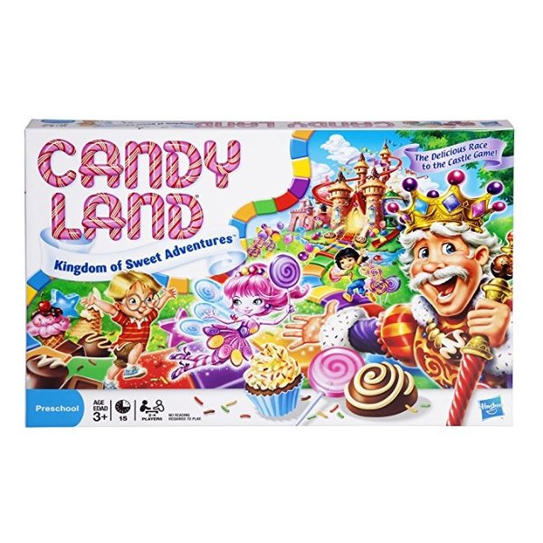 Candy Land The World of Sweets Board Game, Preschool, Ages 3 and up (Amazon Exclusive)