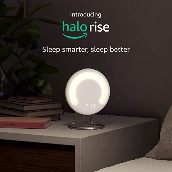Introducing Halo Rise - Bedside Sleep Tracker with Wake-up Light and Smart Alarm