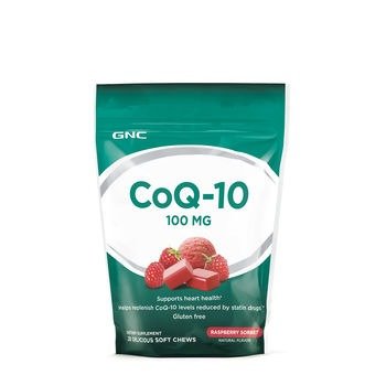 CoQ-10 100 mg Chews - Raspberry Sorbet