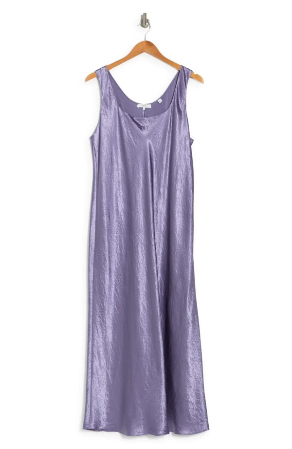 紫罗兰紫连衣裙