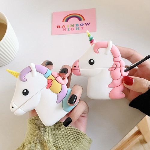 Stereo Unicorn for Airpods Cover Apple Headset Silicone Cartoon