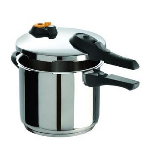 T-fal P2510737 Stainless Steel Dishwasher Safe PFOA Free Pressure Cooker Cookware