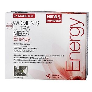 GNC Women's Ultra Mega Energy Vitapak 30-Pack