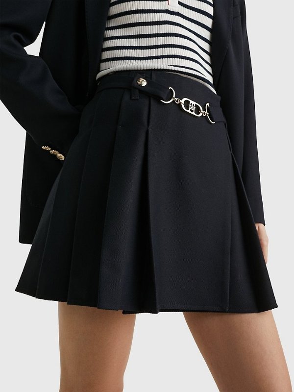 Classic Prep Pleated Skirt | Tommy Hilfiger