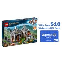 Harry Potter Hagrid's Hut: Buckbeak's Rescue 75947 with FREE $10 Gift Card