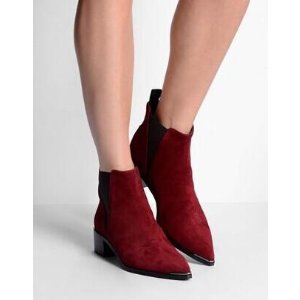 ACNE STUDIOS Jensen suede ankle boots @ Mytheresa