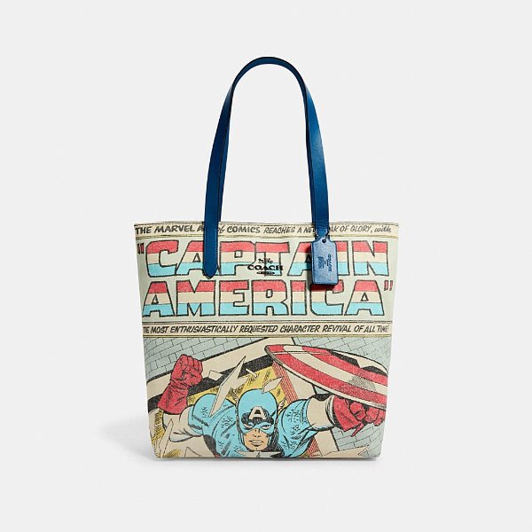 │ Marvel Tote With Captain America