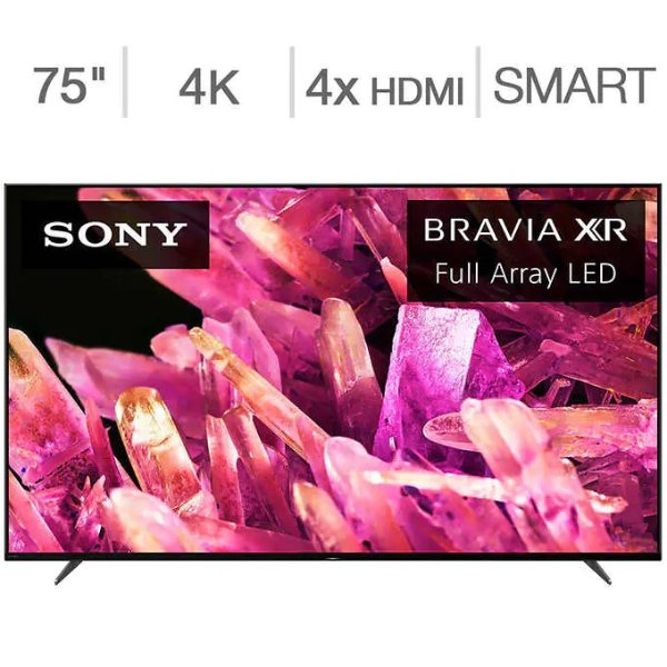 65" X90K 4K HDR Smart LED TV (2022 Model) Refurb