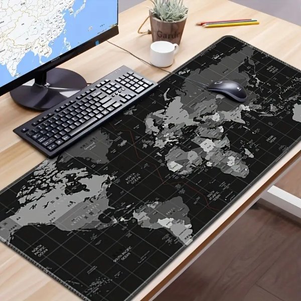 World Map Mouse Pad Extra Large 鼠标垫