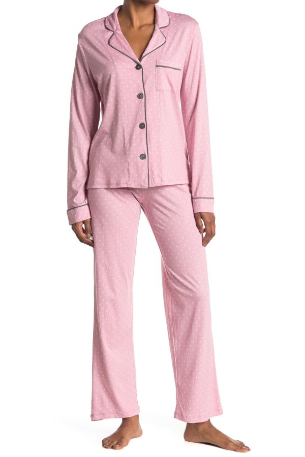 粉色睡衣套装