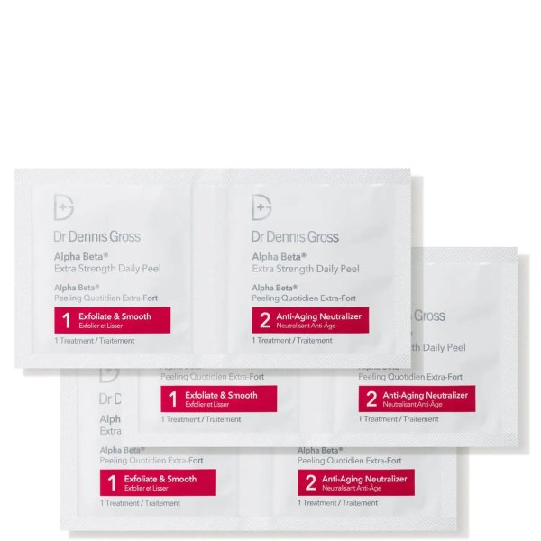 Dr. Dennis Gross Skincare Alpha Beta Extra Strength Daily Peel (Pack of 60)