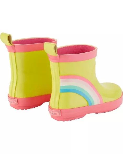 儿童彩虹雨靴