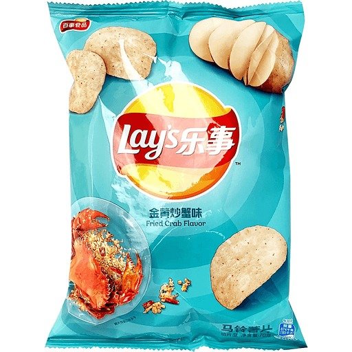 Lay'S Chips Fried Crab Flv 2.46 OZ