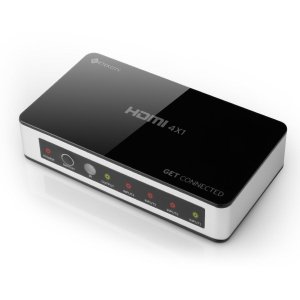 Etekcity 4K x 2K 4 Port High-Speed HDMI Switch with IR Wireless Remote Control
