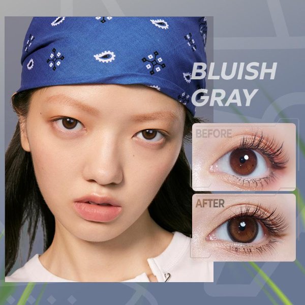 Bluish Gray Contacts 1-Day CAN Collection(10pcs)