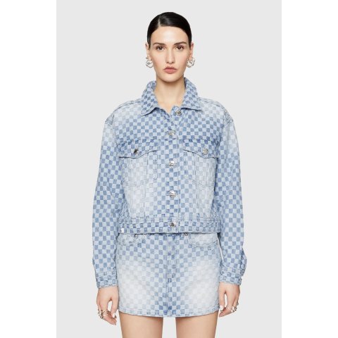 Cleo Cropped Denim Jacket