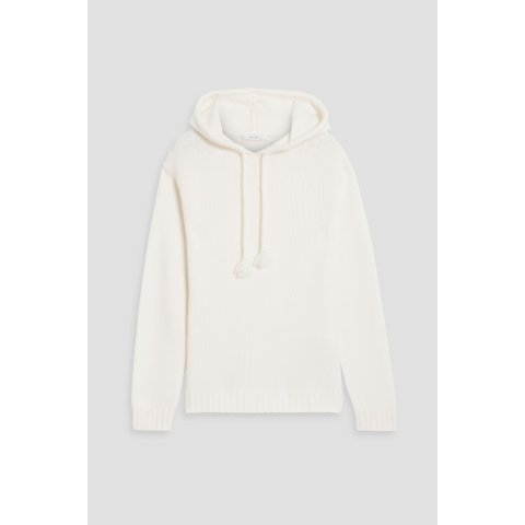 Max MaraRienza wool and cashmere-blend hoodie