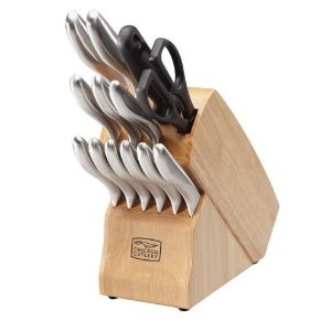 Chicago Cutlery Stainless Steel Knife Block Sets On Sale