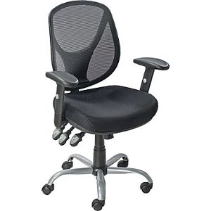 Staples Acadia Ergonomic Mesh Mid-Back Office Chair