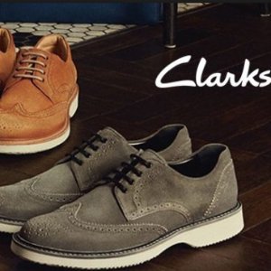 折扣升级：Clarks 男士休闲鞋 商务皮鞋 三瓣潮鞋超值折上折热卖