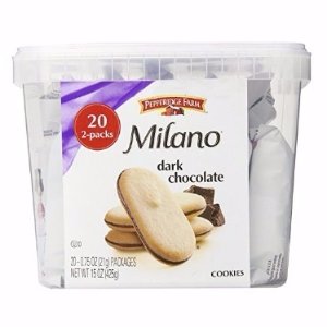 Pepperidge Farm Milano 黑巧克力饼干 20包