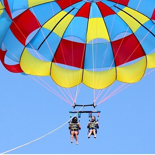 $97 & up – Parasailing for 2 in Catalina, Lake Tahoe & OC