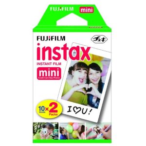 Fujifilm INSTAX Mini film Twin Pack (White)