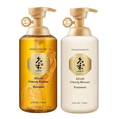 Ki Gold Ginseng Blossom Shampoo & Treatment Set