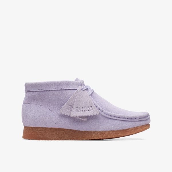 Wallabee Boot Older Lilac Suede