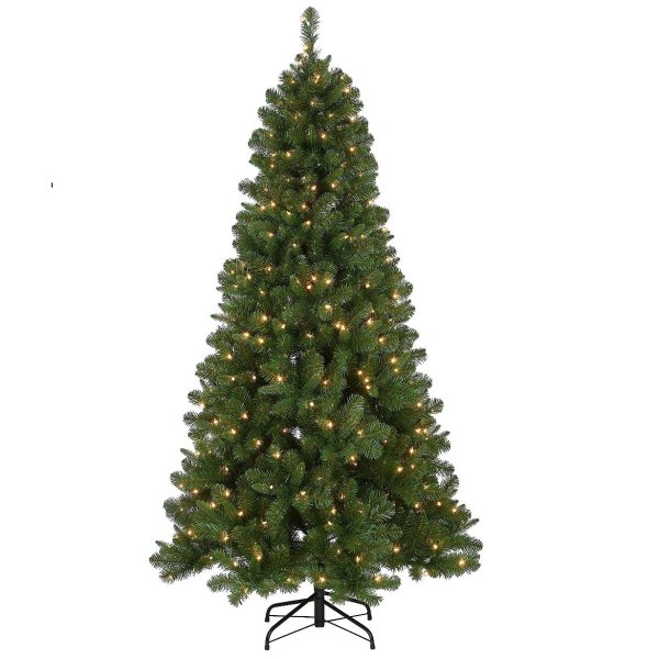 National Tree company 仿真圣诞树 带400颗灯 6.5 ft.